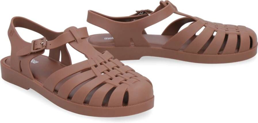 Melissa Possession PVC Sandalen Brown Dames