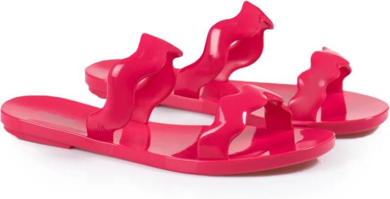 Melissa Stijlvolle donkerroze sandalen Pink Dames