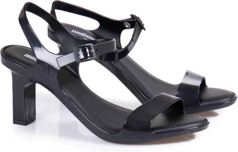 Melissa Zwarte Lady Emme Ad Sandalen Black Dames