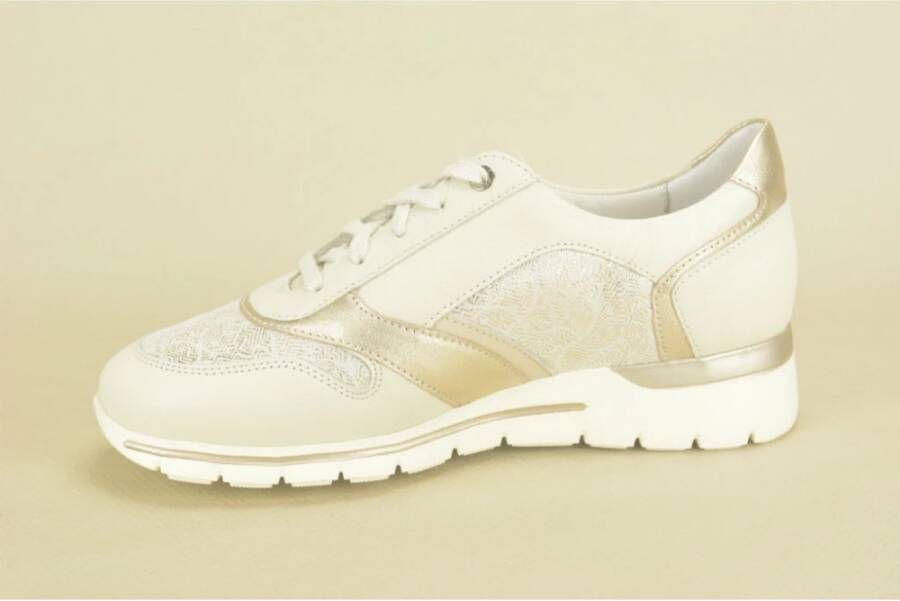 mephisto Beige Goud Runner Stijlvol Tapijt Beige Dames