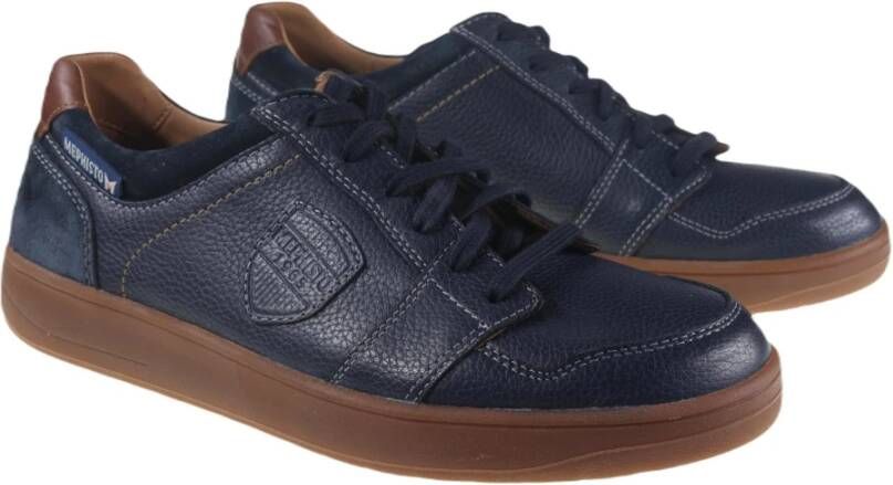 mephisto Blauwe Heren Sneaker Trendy Stijl Blue Heren