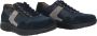 Mephisto Blauwe leren wandelsneaker Blue Heren - Thumbnail 4