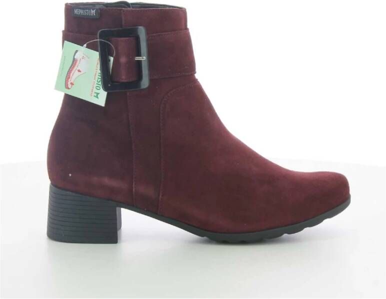 mephisto Bordeaux Gianina Damesschoenen Rood Dames