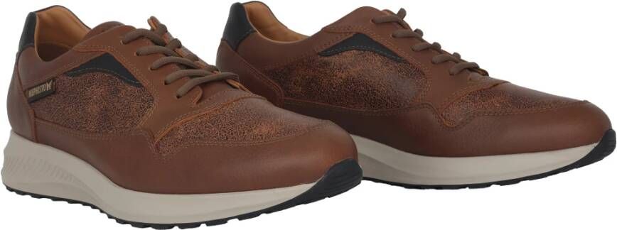 mephisto Bruine Heren Sneaker Stijlvol Schoeisel Brown Heren