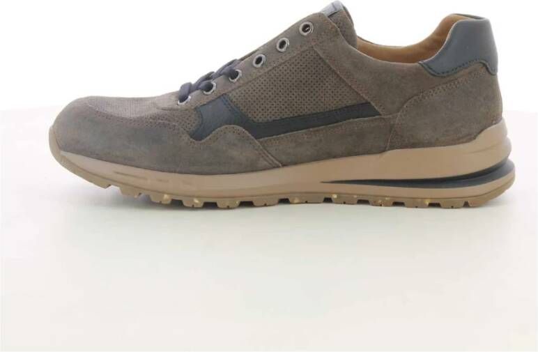 mephisto Bruine Herenschoenen Bradley W23 Grijs Heren