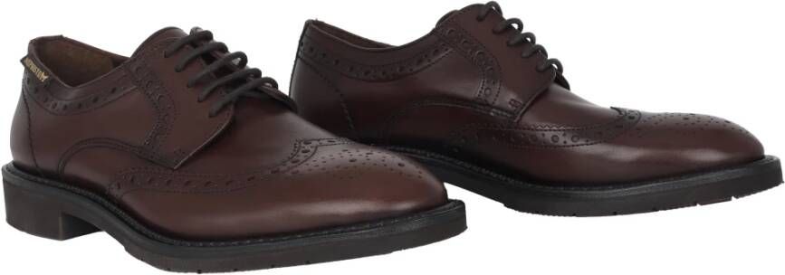 mephisto Bruine veterschoenen voor zaken Brown Heren