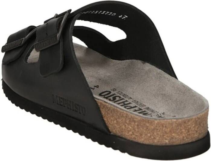 mephisto Casual Instappers Black Heren