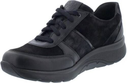 mephisto Casual Veterschoenen Black Dames