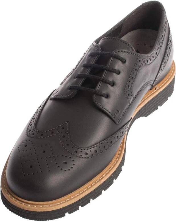 mephisto Casual Veterschoenen Oswald 6600 Black Heren