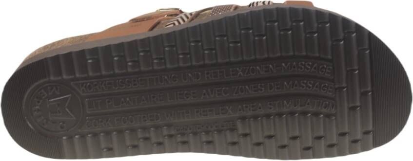 mephisto Comfort Sandaal Bruin Mix Brown Dames