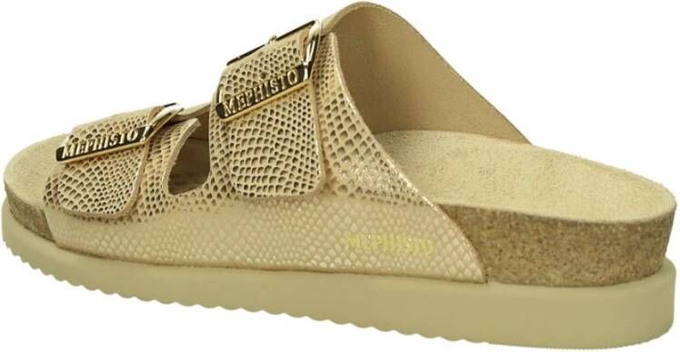 mephisto Comfortabele Instappers Beige Dames