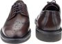 Mephisto Comfortabele Veterschoen Derby Brown Heren - Thumbnail 5