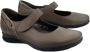 Mephisto Donker Taupe Leren Dames Ballerina Pump Brown Dames - Thumbnail 2