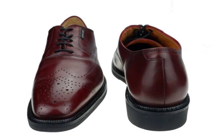 mephisto Elegante Veterschoen met Soft Air Technologie Red Heren