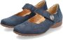 Mephisto Ergonomische Ballerina Blauw Blue Dames - Thumbnail 2