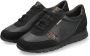 Mephisto Ergonomische Leren Sneaker Zwart Black Dames - Thumbnail 3