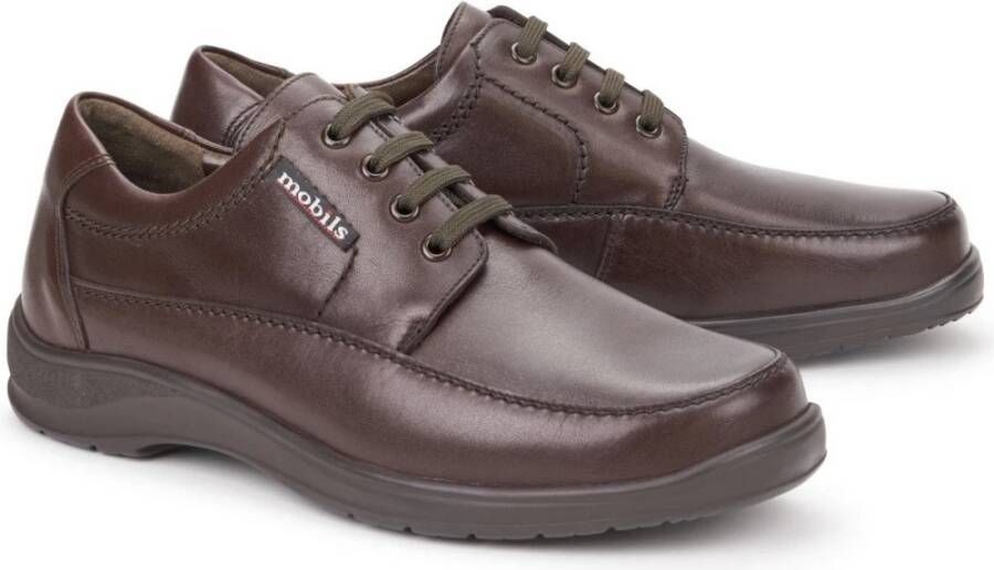 mephisto Ezard Heren Brede Schoenen Bruin Brown Heren