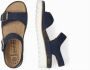 Mephisto TARINA BUCKSOFT MOBILS Volwassenen Sandalen met hak Kleur Blauw - Thumbnail 4