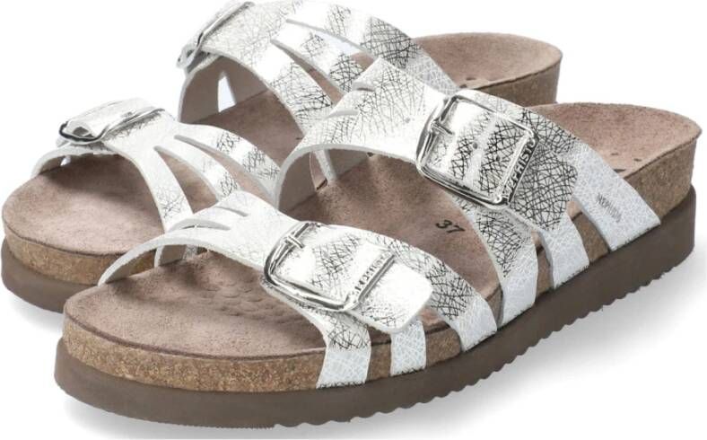 mephisto Flat Sandals Grijs Dames