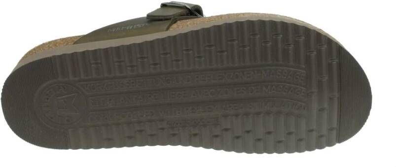 mephisto Flat Sandals Groen Dames