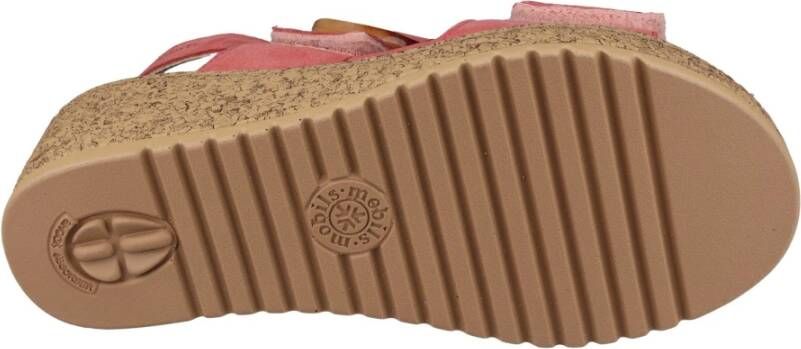 mephisto Flat Sandals Pink Dames