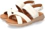 Mephisto Sportieve Witte Sandaal Velcro Sluiting Beige Dames - Thumbnail 8