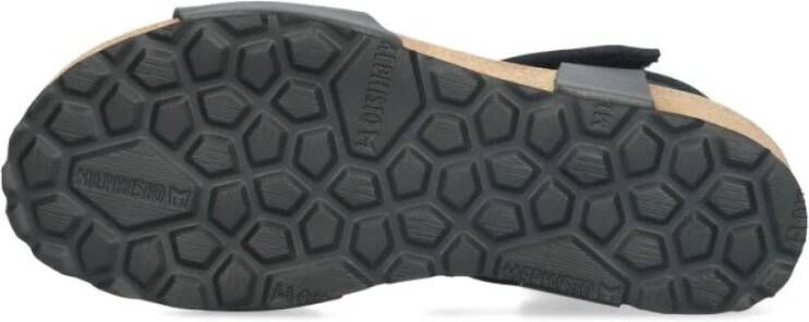 mephisto Flat Sandals Zwart Dames