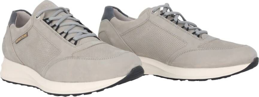 mephisto Grijze Heren Sneaker met Schokdemper Gray Heren