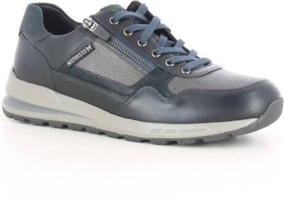 mephisto Grijze Herenschoenen Bradley Blue Heren