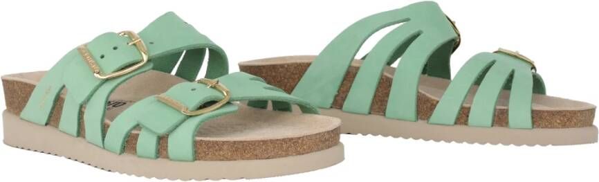 mephisto Groene slipper voor dames Green Dames