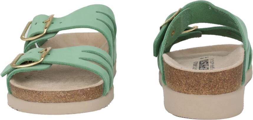 mephisto Groene slipper voor dames Green Dames