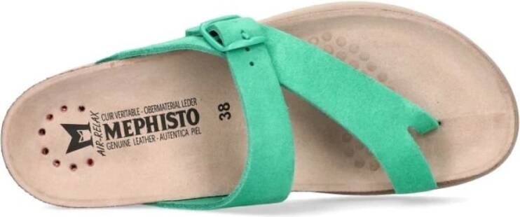 mephisto Groene Teenslipper Uitverkoop Green Dames