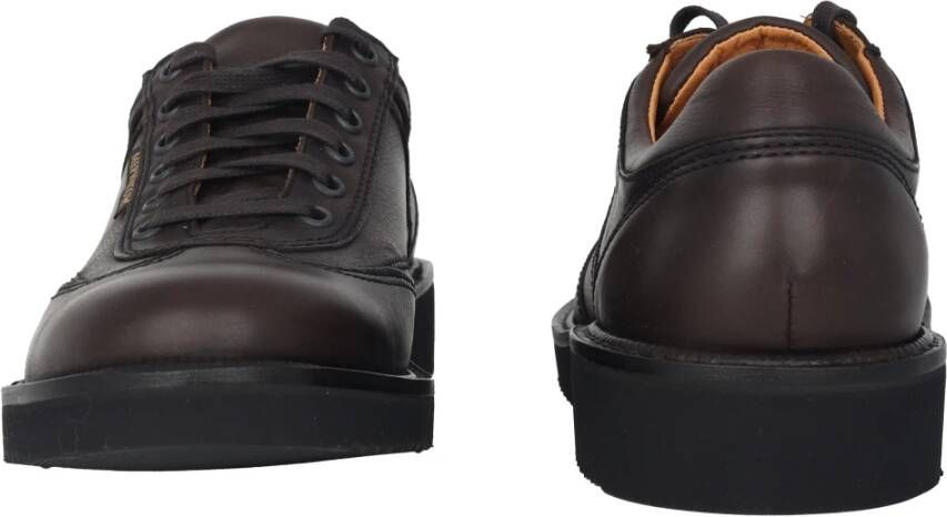 mephisto Handgemaakte veterschoen donkerbruin Brown Heren