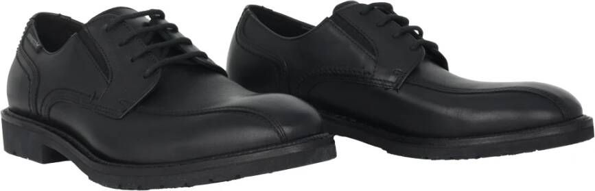 mephisto Handgemaakte Veterschoenen voor Zaken Zwart Black Heren