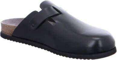 mephisto Heren Leren Sandalen Black Heren