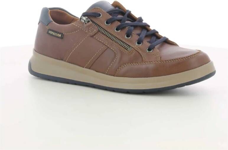 mephisto Heren Schoenen Cognac Lisandro W23 Bruin Heren