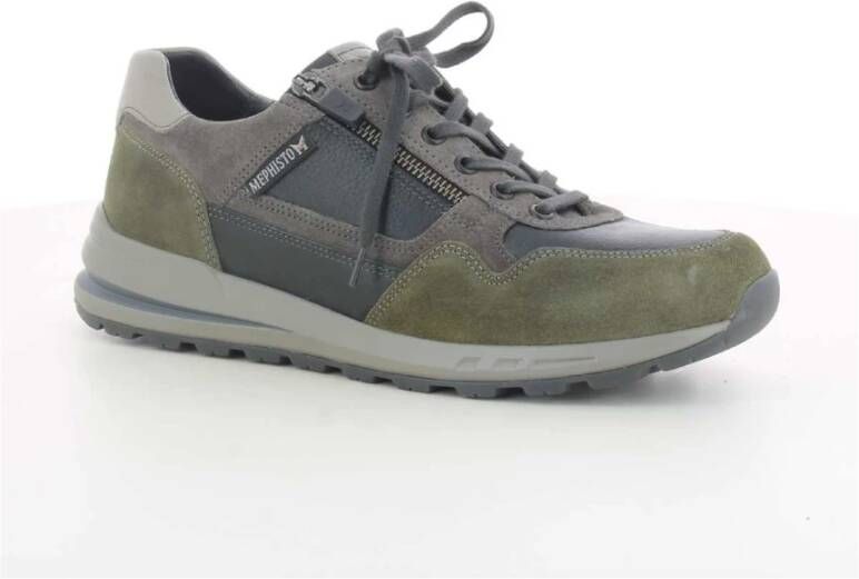 mephisto Herenschoenen Zwart Bradley W23 Groen Heren