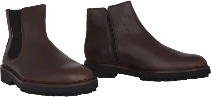 mephisto Hoogwaardige Chelsea Boot Brown Heren