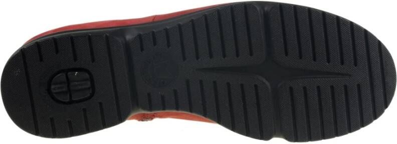 mephisto Rode enkellaars met Soft-Air tussenzool Red Dames