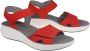 Mephisto Rode Slip-On Sandaal met Soft-Air Middenzool Red Dames - Thumbnail 7