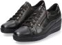 Mephisto Patsy Dames Sneaker Zwart Leer Brede Pasvorm Black Dames - Thumbnail 14