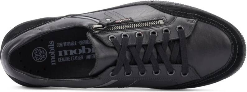 mephisto Stijlvolle Herensneaker Black Heren