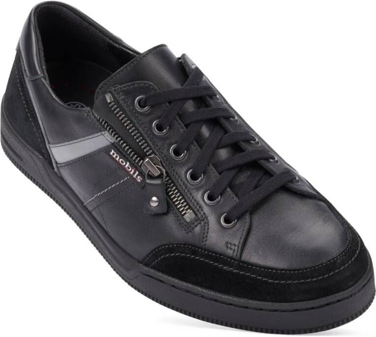 mephisto Stijlvolle Herensneaker Black Heren