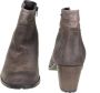 Mephisto Taupe dames enkellaars met metalen afwerking Gray Dames - Thumbnail 4