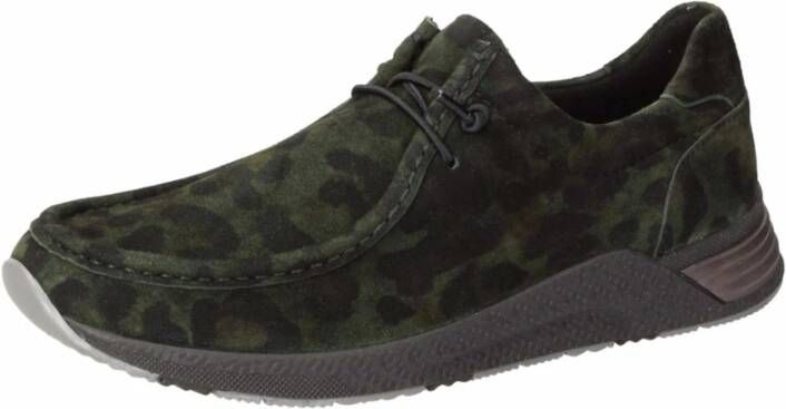 mephisto Veterschoenen Donkergroen Green Dames