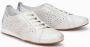 Mephisto Witte Leren Veterschoen voor Vrouwen White Dames - Thumbnail 2