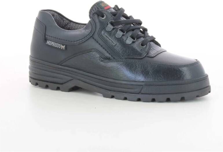 mephisto Zwarte Barracuda W4 Herenschoenen Black Heren