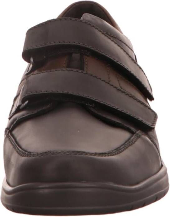 mephisto Zwarte Casual Schoenen Black Heren