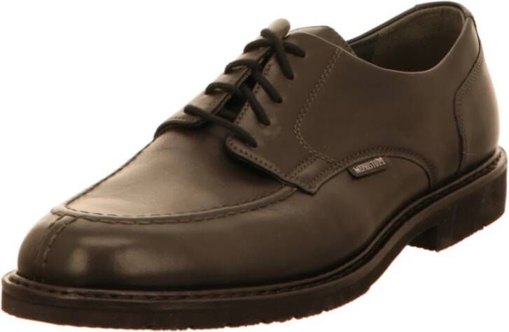 mephisto Zwarte Veterschoenen Black Heren