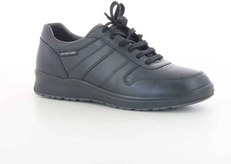 mephisto Zwarte Vito W4 Herenschoenen Black Heren